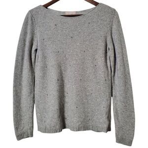 BENEDETTA B. Cashmere Merino Wool Blend Pullover Sweater Size S Polka Dot Womens
